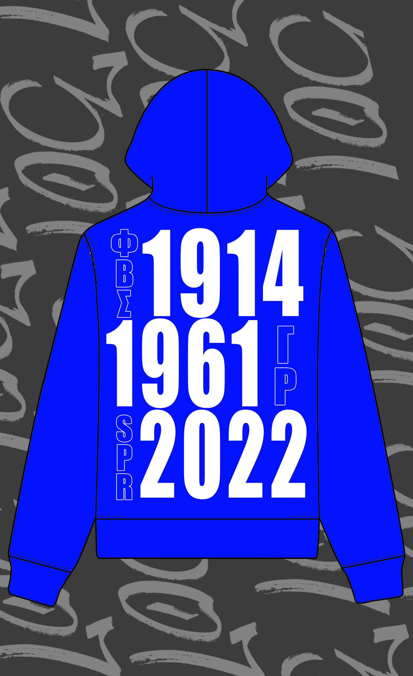 J914 x Gamma Rho Back Design