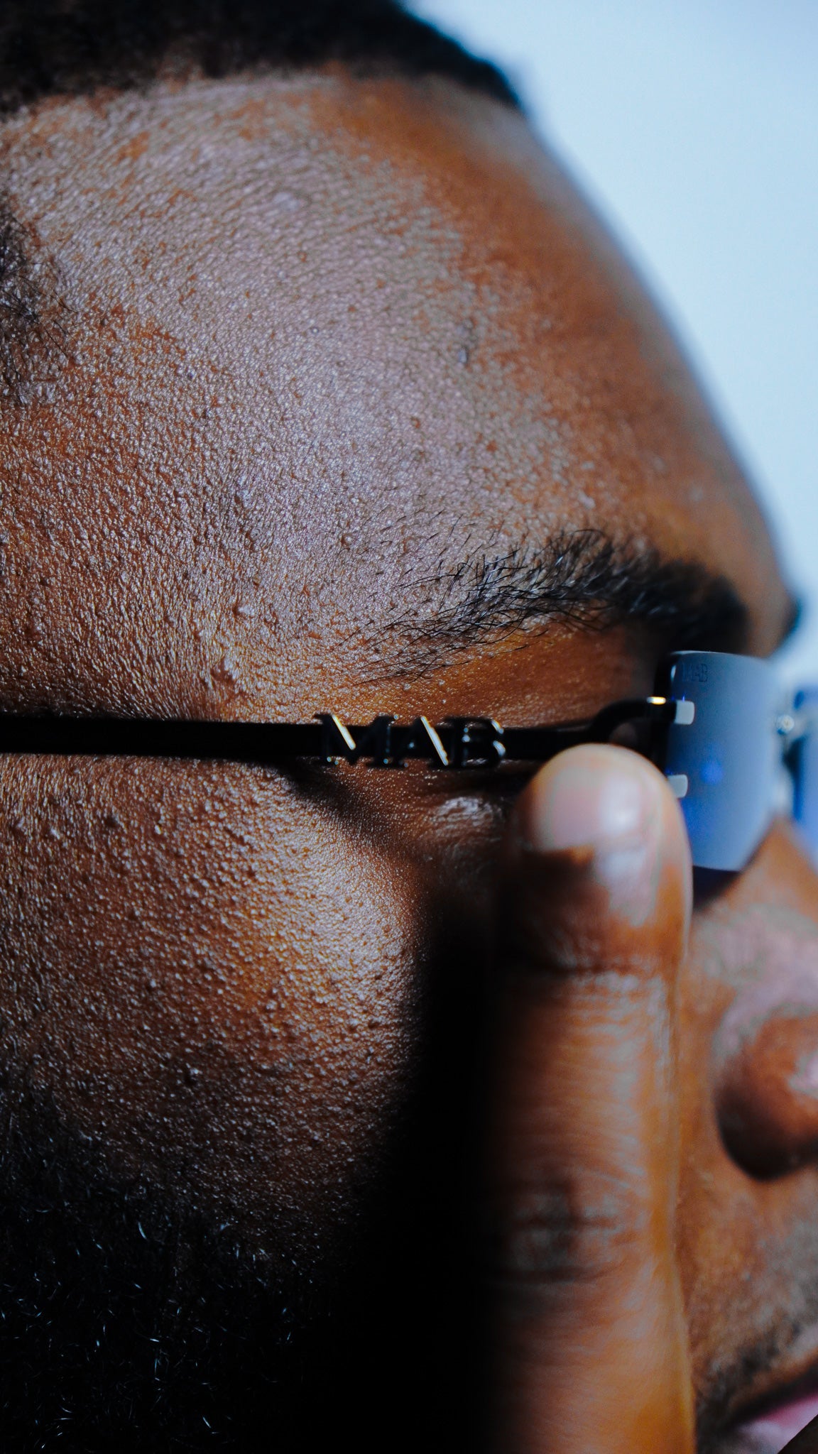 Rimless 'MAB' Shades