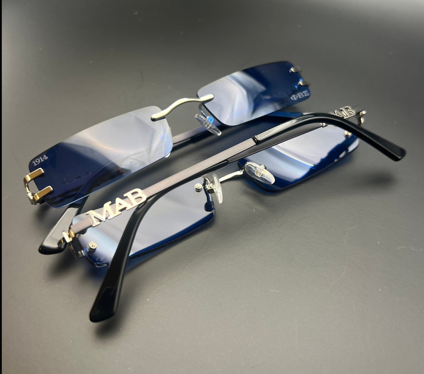 Rimless 'MAB' Shades